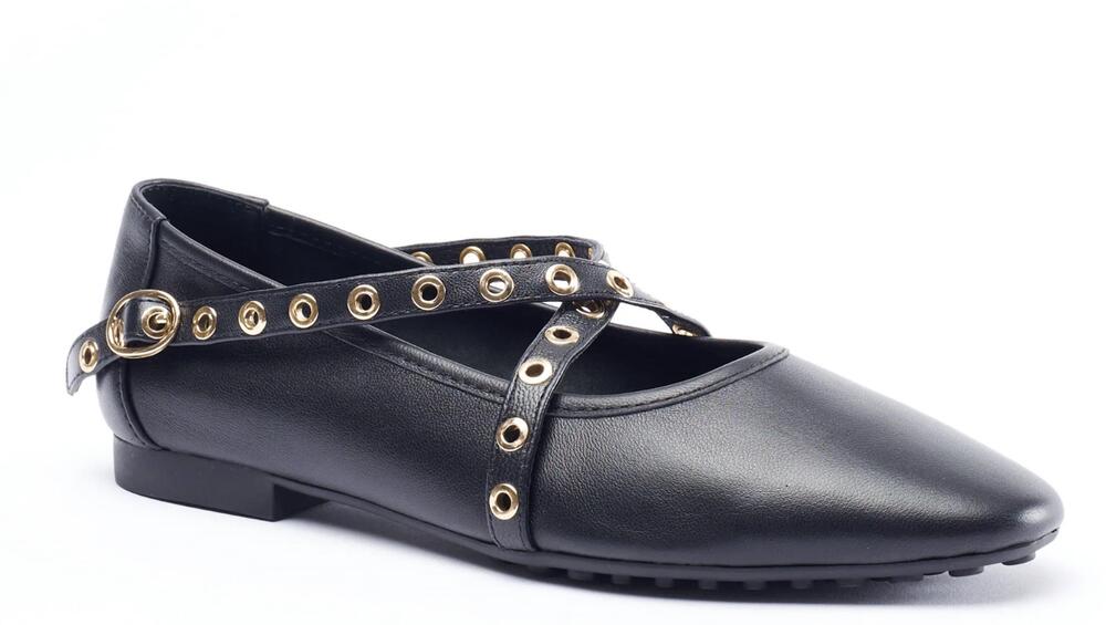 NEW CECELIA NEW YORK women's mercy shoes in black leather